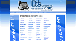 Desktop Screenshot of directoriodeservicios.com